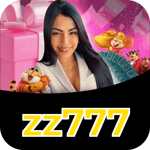 Interface do aplicativo zz777 mostrando jogos disponíveis no iOS e Android